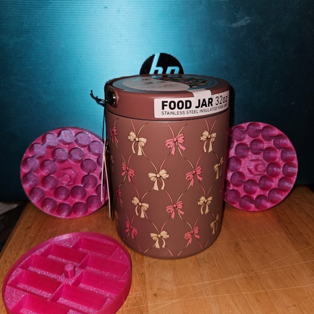Hydrapeak Stainless Steel Insulated Food Jar w/ Inserts